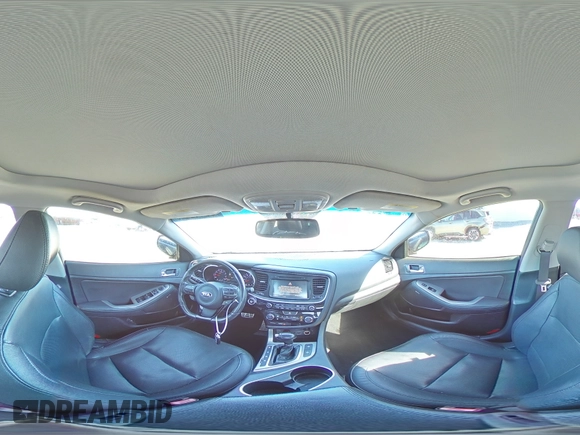 2014 Kia Optima SXL Turbo with VIN 5XXGR4A63EG297897, listed as a Copart auction lot 50412225 with 231,824 mi miles and Salvage Title. Bid and sale history available at DreamBid. Image 14.
