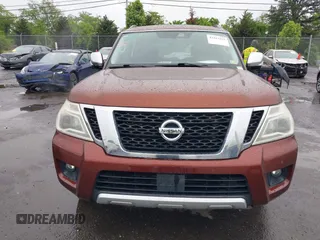 2018 Nissan Armada Platinum with VIN JN8AY2NE6J9731093, listed as a IAAI auction lot 42313252 with 125,617 mi miles and . Bid and sale history available at DreamBid. Image 12.