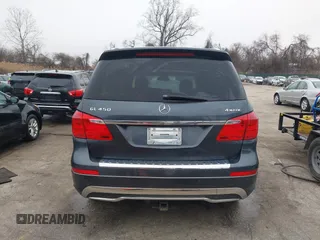 2015 Mercedes-Benz GL-Class GL 450 with VIN 4JGDF6EE7FA516507, listed as a IAAI auction lot 41543310 with 186,164 mi miles. Bid and sale history available at carsss.com. Image 16.