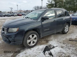 2014 Jeep Compass Sport with VIN 1C4NJDBB7ED751959, listed as a Copart auction lot 89000185 with 139,413 mi miles and Salvage Title. Bid and sale history available at carsss.com. Image 1.