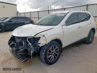 2016 Nissan Rogue SV with VIN KNMAT2MT9GP694443, listed as a Copart auction lot 54175615 with 110,189 mi miles and Salvage Title. Bid and sale history available at carsss.com. Image 1.