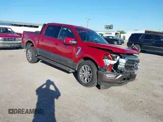 2021 Ford F-150 XL with VIN 1FTFW1EDXMFB77541, listed as a IAAI auction lot 42076543 with 16,055 mi miles and . Bid and sale history available at DreamBid. Image 1.