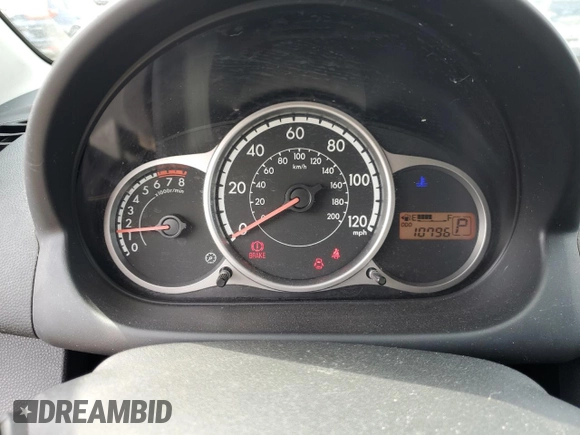 2013 Mazda Mazda2 Sport with VIN JM1DE1KZ4D0164328, listed as a Copart auction lot 53372705 with 10,796 mi miles and Salvage Title. Bid and sale history available at carsss.com. Image 9.