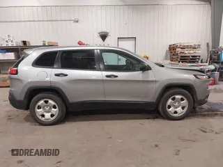 2015 Jeep Cherokee Sport with VIN 1C4PJMAB8FW594202, listed as a IAAI auction lot 40920153 with 235,933 mi miles. Bid and sale history available at carsss.com. Image 13.