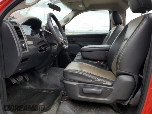 2010 Dodge 1500 ST with VIN 3D7JB1EK5AG180304, listed as a Copart auction lot 51411955 with 145,452 mi miles and Salvage Title. Bid and sale history available at carsss.com. Image 7.
