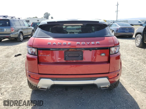 2012 Land Rover Range Rover Evoque Dynamic Premium with VIN SALVT1BG4CH000496, listed as a Copart auction lot 57178375 with 60,247 mi miles and Salvage title. Bid and sale history available at DreamBid. Image 6.