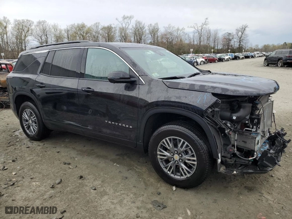 2024 Chevrolet Traverse AWD LT with VIN 1GNEVGKS4RJ173274, listed as a Copart auction lot 51820585 with 12,782 mi miles and Clean Title. Bid and sale history available at carsss.com. Image 4.