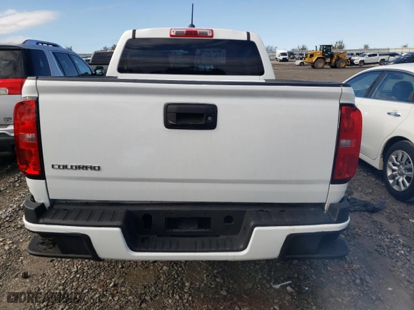 2020 Chevrolet Colorado 2WD Work Truck with VIN 1GCGSBEAXL1141727, listed as a Copart auction lot 81254924 with 90,645 mi miles and Salvage Title. Bid and sale history available at carsss.com. Image 6.