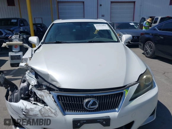2013 Lexus IS 250 with VIN JTHBF5C29D5185531, listed as a IAAI auction lot 41922094 with 124,507 mi miles and . Bid and sale history available at DreamBid. Image 12.