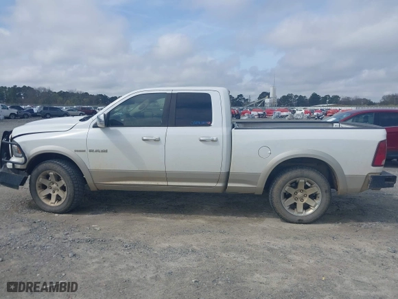 2010 Dodge Ram 1500 SLT with VIN 1D7RB1GT8AS127064, listed as a IAAI auction lot 41790917 with 280,000 mi miles. Bid and sale history available at carsss.com. Image 14.