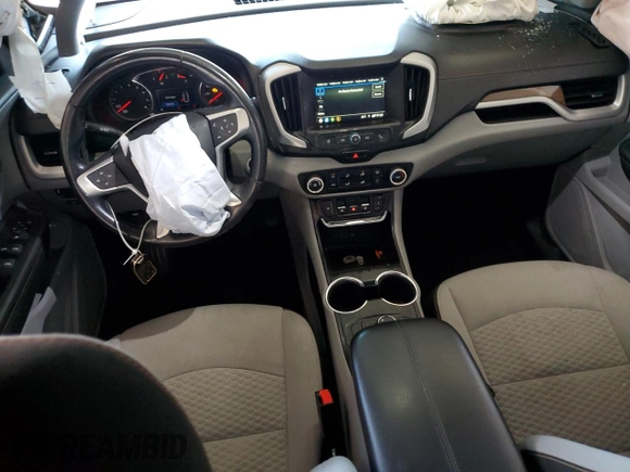 2019 GMC Terrain SLE z VIN 3GKALMEV9KL242674, wystawiony jako Copart lot #60004235 z przebiegiem 88 840 mil mil oraz Szkoda całkowita • Salvage title. Historia ofert i sprzedaży dostępna na DreamBid. Obrazek 8.
