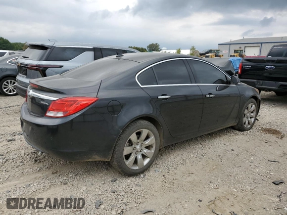2012 Buick Regal with VIN 2G4GT5GK4C9110209, listed as a Copart auction lot 73303134 with 121,915 mi miles and Clean Title. Bid and sale history available at DreamBid. Image 3.