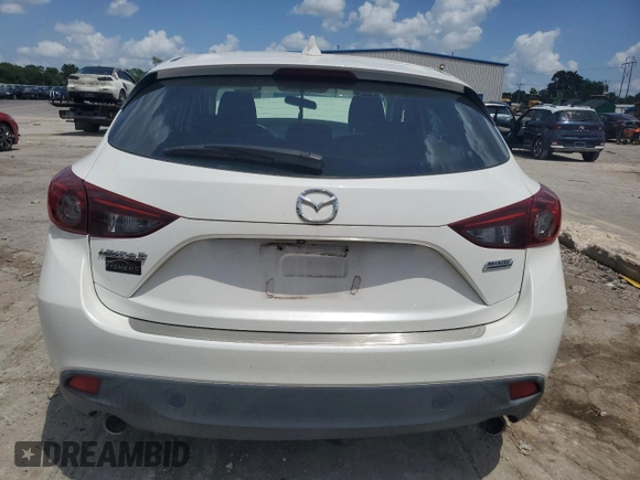 2015 Mazda 3 i Touring with VIN 3MZBM1L7XFM154245, listed as a Copart auction lot 61571995 with Not provided miles and Salvage title. Bid and sale history available at DreamBid. Image 6.