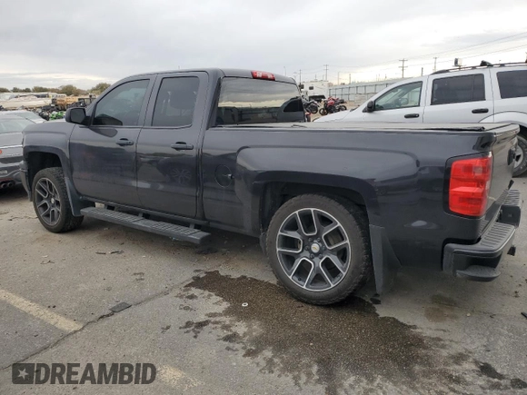 2014 Chevrolet Silverado 1500 Work Truck with VIN 1GCVKPEHXEZ341755, listed as a Copart auction lot 79639174 with 123,411 mi miles and Salvage Title. Bid and sale history available at DreamBid. Image 2.