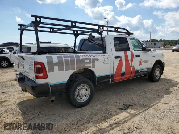 2022 Ram 2500 Tradesman with VIN 3C6UR4CJ6NG296638, listed as a Copart auction lot 73666954 with 44,519 mi miles and Salvage title. Bid and sale history available at DreamBid. Image 3.