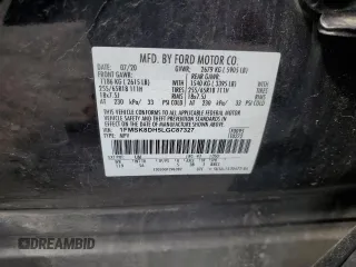 2020 Ford Explorer XLT z VIN 1FMSK8DH5LGC87327, wystawiony jako Copart lot #56248725 z przebiegiem 124 778 mil mil oraz Szkoda całkowita • Salvage title. Historia ofert i sprzedaży dostępna na DreamBid. Obrazek 14.