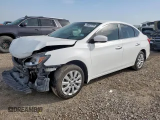 2017 Nissan Sentra S z VIN 3N1AB7AP8HY404302, wystawiony jako Copart lot #56682835 z przebiegiem 118 007 mil mil oraz Szkoda całkowita • Salvage title. Historia ofert i sprzedaży dostępna na DreamBid. Obrazek 1.