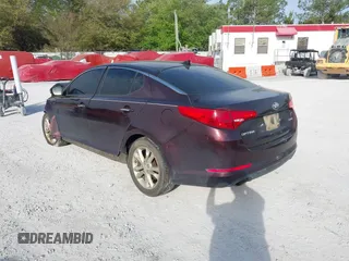 2013 Kia Optima EX with VIN 5XXGN4A72DG193243, listed as a IAAI auction lot 41895565 with 203,846 mi miles. Bid and sale history available at carsss.com. Image 3.