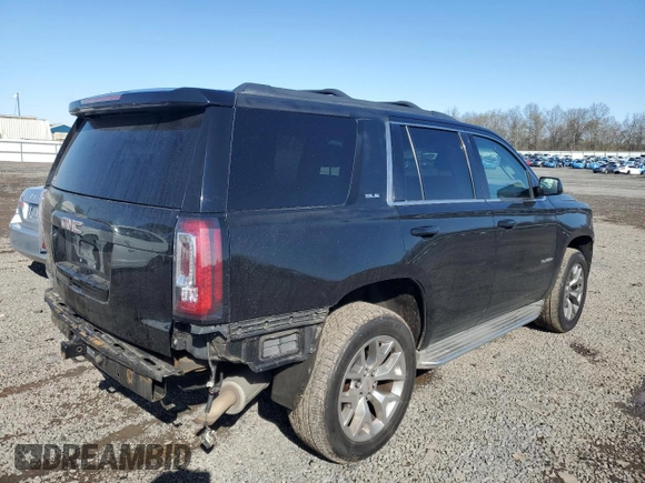 2015 GMC Yukon SLE with VIN 1GKS2AKC1FR169629, listed as a Copart auction lot 51914005 with 139,777 mi miles and Salvage Title. Bid and sale history available at DreamBid. Image 3.