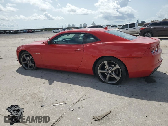 2013 Chevrolet Camaro LT z VIN 2G1FC1E3XD9126848, wystawiony jako Copart lot #59735855 z przebiegiem 194 119 mil mil oraz Szkoda całkowita • Salvage title. Historia ofert i sprzedaży dostępna na DreamBid. Obrazek 2.