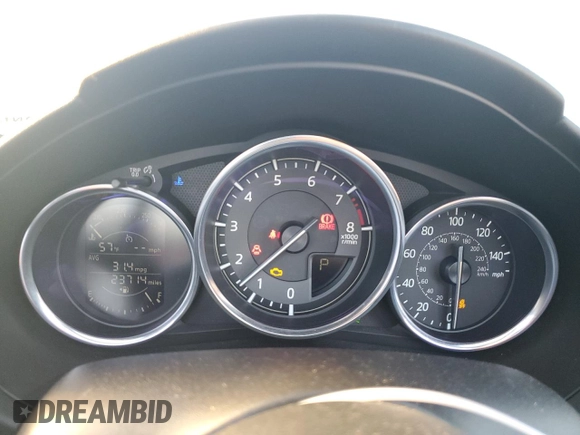 2021 Mazda MX-5 Miata Sport with VIN JM1NDAB72M0452550, listed as a Copart auction lot 72640373 with 23,714 mi miles and . Bid and sale history available at DreamBid. Image 9.