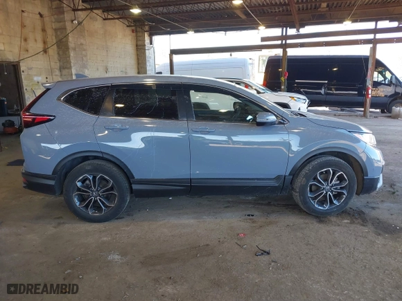 2022 Honda CR-V EX with VIN 2HKRW2H51NH617967, listed as a IAAI auction lot 41646187 with 60,626 mi miles. Bid and sale history available at carsss.com. Image 13.