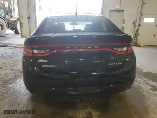2016 Dodge Dart SXT Sport with VIN 1C3CDFFAXGD822283, listed as a Copart auction lot 86721744 with 105,073 mi miles and Salvage Title. Bid and sale history available at carsss.com. Image 6.