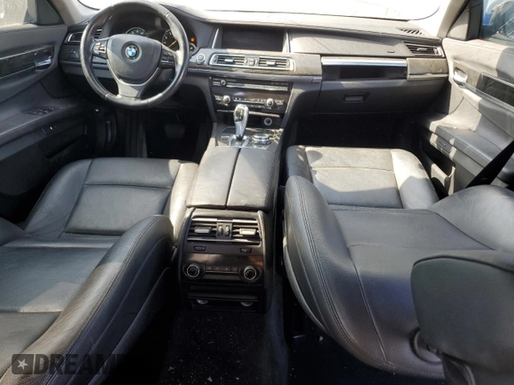 2015 BMW 7 Series 740Li with VIN WBAYE4C52FD946831, listed as a Copart auction lot 49014195 with 137,447 mi miles and Salvage Title. Bid and sale history available at DreamBid. Image 8.