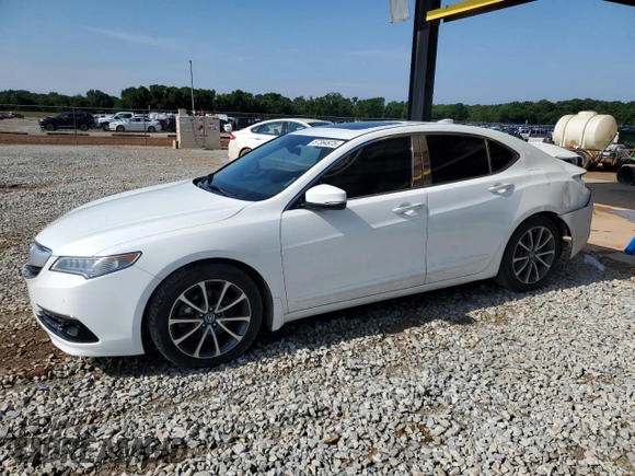 2015 Acura TLX Advance z VIN 19UUB2F77FA015322, wystawiony jako Copart lot #57364975 z przebiegiem 157 722 mil mil oraz Szkoda całkowita • Salvage title. Historia ofert i sprzedaży dostępna na DreamBid. Obrazek 1.