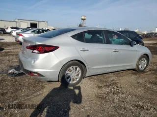 2019 Hyundai Elantra SE with VIN 5NPD74LF2KH433104, listed as a Copart auction lot 48614105 with 77,728 mi miles and Salvage Title. Bid and sale history available at DreamBid. Image 3.