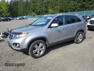 2013 Kia Sorento EX with VIN 5XYKUDA61DG367853, listed as a Copart auction lot 54400345 with 263,522 mi miles and Salvage Title. Bid and sale history available at carsss.com. Image 1.