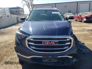 2018 GMC Terrain SLT with VIN 3GKALPEX5JL325116, listed as a Copart auction lot 46791435 with 98,385 mi miles and Salvage Title. Bid and sale history available at carsss.com. Image 5.