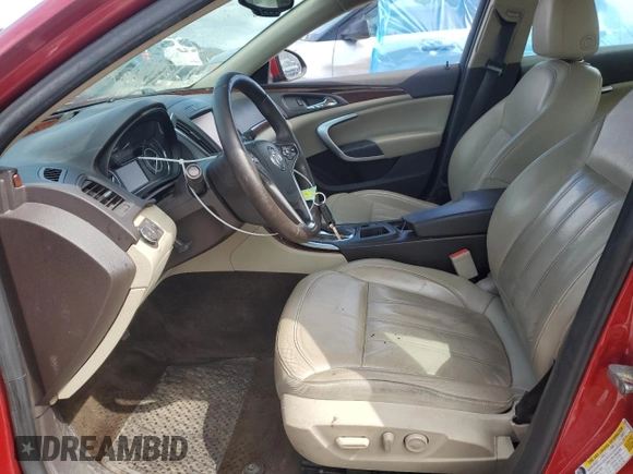 2014 Buick Regal with VIN 2G4GK5EX9E9213162, listed as a Copart auction lot 52080855 with 105,512 mi miles and Clean Title. Bid and sale history available at carsss.com. Image 7.