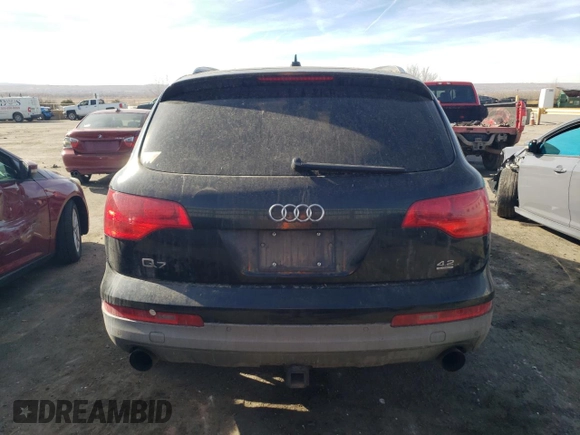 2009 Audi Q7 z VIN WA1AV74L39D008760, wystawiony jako Copart lot #85834664 z przebiegiem 165 647 mil mil oraz Czysty tytuł • Clean title. Historia ofert i sprzedaży dostępna na DreamBid. Obrazek 6.
