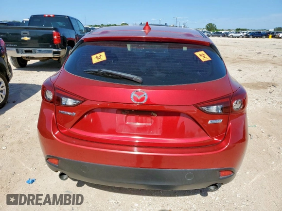 2015 Mazda 3 S Grand Touring with VIN JM1BM1M30F1275331, listed as a Copart auction lot 61309755 with 85,900 mi miles and Salvage title. Bid and sale history available at DreamBid. Image 6.