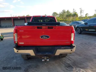 2017 Ford Super Duty F-250 SRW Lariat with VIN 1FT7W2BT5HEB83586, listed as a IAAI auction lot 41902027 with 20,479 mi miles. Bid and sale history available at carsss.com. Image 16.