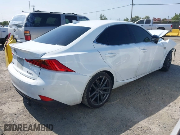 2020 Lexus IS 300 F Sport with VIN JTHGA1D22L5107134, listed as a IAAI auction lot 42430405 with 73,954 mi miles and . Bid and sale history available at DreamBid. Image 4.