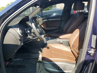 2017 Audi A3 Sedan Premium with VIN WAUB8GFF3H1071637, listed as a Copart auction lot 60735844 with 116,125 mi miles and Salvage Title. Bid and sale history available at carsss.com. Image 7.