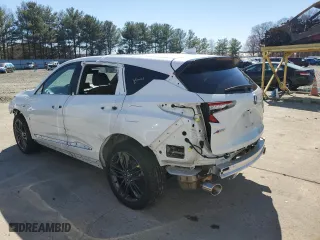 2023 Acura RDX w/A-Spec Package with VIN 5J8TC2H63PL000643, listed as a Copart auction lot 49445675 with 45,613 mi miles and Salvage Title. Bid and sale history available at carsss.com. Image 2.
