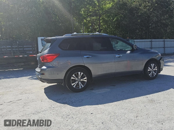2019 Nissan Pathfinder SV with VIN 5N1DR2MM4KC641519, listed as a Copart auction lot 51615635 with 144,606 mi miles and Clean title. Bid and sale history available at DreamBid. Image 3.