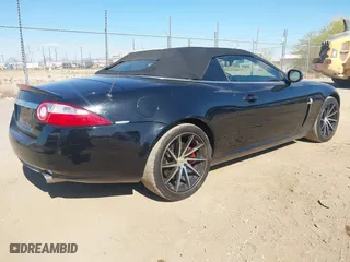 2007 Jaguar XK with VIN SAJDA44B375B02282, listed as a IAAI auction lot 42046463 with 117,595 mi miles. Bid and sale history available at carsss.com. Image 4.