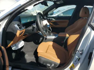 2023 BMW i4 eDrive40 with VIN WBY73AW02PFP79569, listed as a Copart auction lot 70741883 with 9,396 mi miles. Bid and sale history available at carsss.com. Image 7.