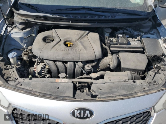 2014 Kia Forte LX with VIN KNAFX4A67E5241741, listed as a Copart auction lot 48578745 with 107,668 mi miles and Clean Title. Bid and sale history available at carsss.com. Image 11.