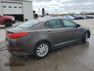 2015 Kia Optima LX with VIN 5XXGM4A71FG399613, listed as a Copart auction lot 49893665 with 201,876 mi miles and Salvage Title. Bid and sale history available at carsss.com. Image 3.