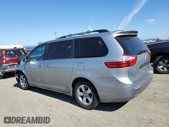 2016 Toyota Sienna LE AAS with VIN 5TDKK3DC0GS705672, listed as a Copart auction lot 56246715 with 65,917 mi miles and Salvage title. Bid and sale history available at DreamBid. Image 2.