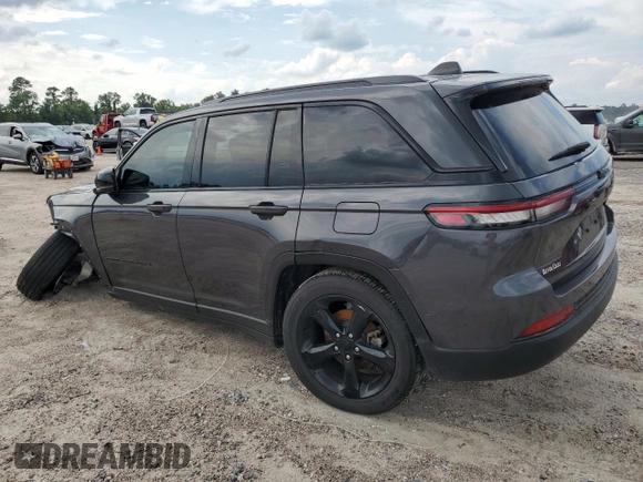2023 Jeep Grand Cherokee Altitude with VIN 1C4RJGAG7PC573429, listed as a Copart auction lot 58052174 with 9,704 mi miles and Salvage title. Bid and sale history available at DreamBid. Image 2.