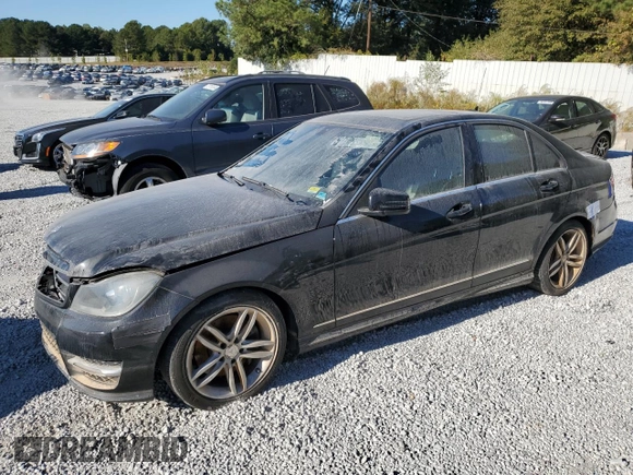 2014 Mercedes-Benz C-Class C 300 Sport with VIN WDDGF8AB5EA893642, listed as a Copart auction lot 71646584 with 0 mi miles and Salvage Title. Bid and sale history available at carsss.com. Image 1.