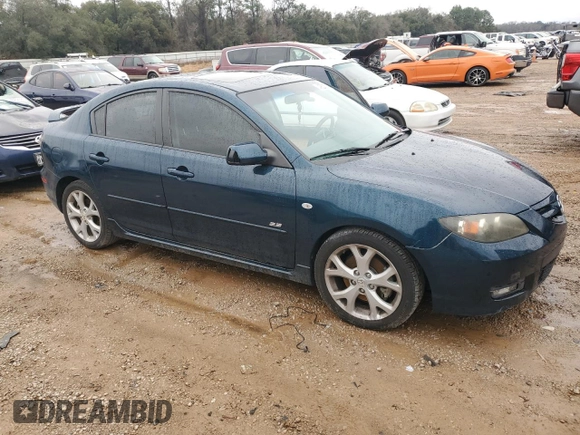 2007 Mazda 3 s Sport with VIN JM1BK323971762923, listed as a Copart auction lot 45624225 with 92,184 mi miles and Salvage Title. Bid and sale history available at carsss.com. Image 4.