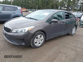 2017 Kia Forte LX with VIN 3KPFK4A74HE018334, listed as a IAAI auction lot 41867916 with 91,671 mi miles. Bid and sale history available at carsss.com. Image 18.