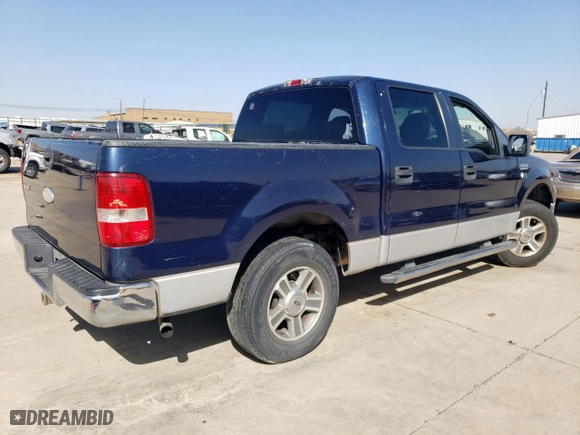 2006 Ford F-150 XLT with VIN 1FTRW12W86KD95832, listed as a Copart auction lot 49172245 with 0 mi miles and Salvage Title. Bid and sale history available at carsss.com. Image 3.